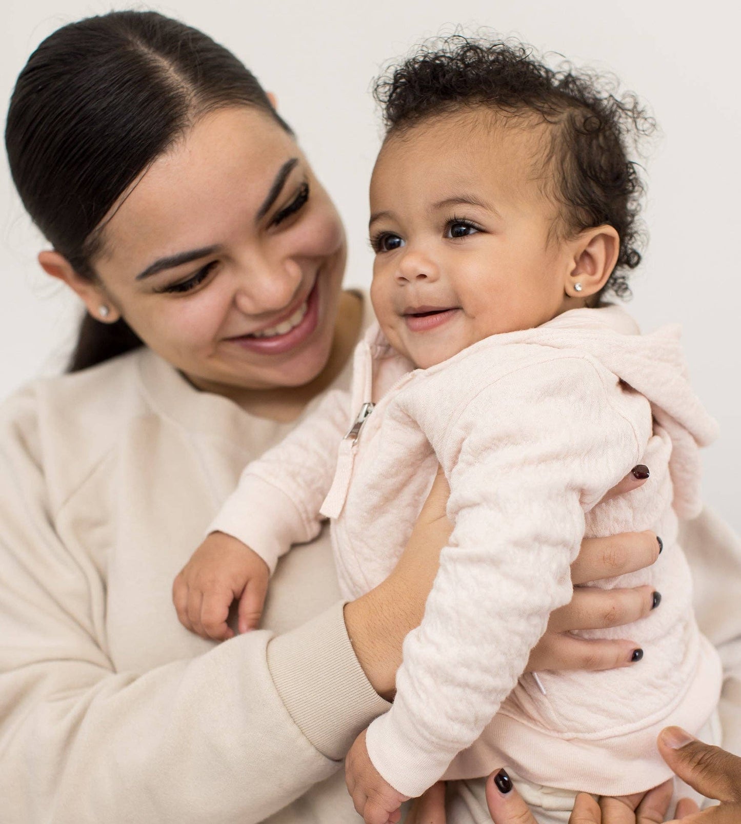 Organic Baby Jacket Rose
