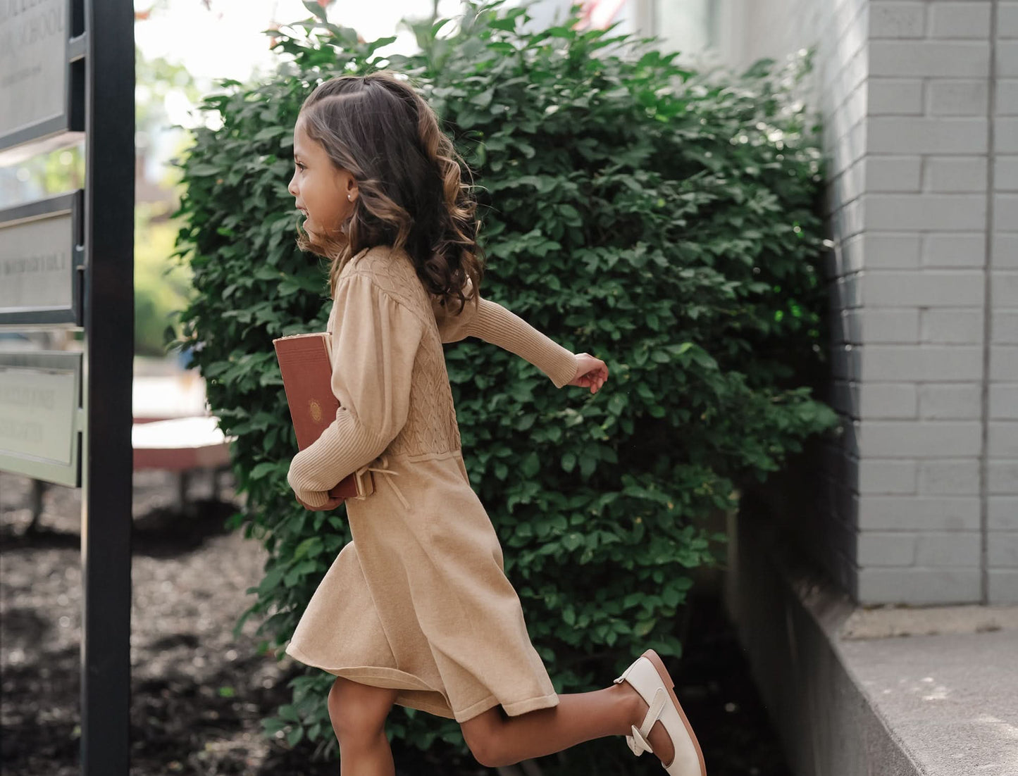 Organic Cable Dress Baby