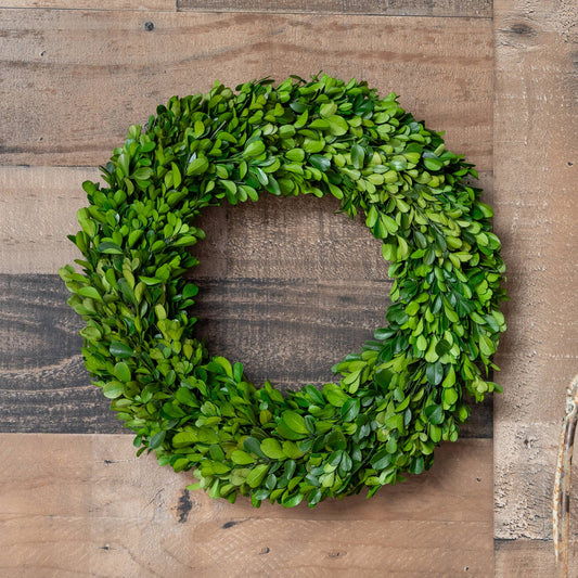 Preserved Boxwood  Wreath
