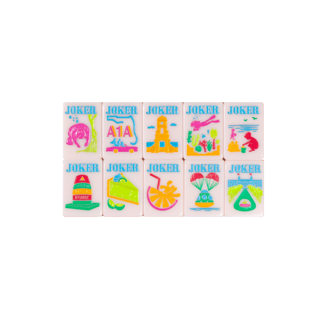 Florida Series Mahjong Tile Set