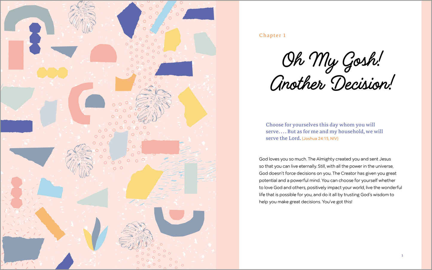 Make Great Decisions Christian Workbook for Teen Girls