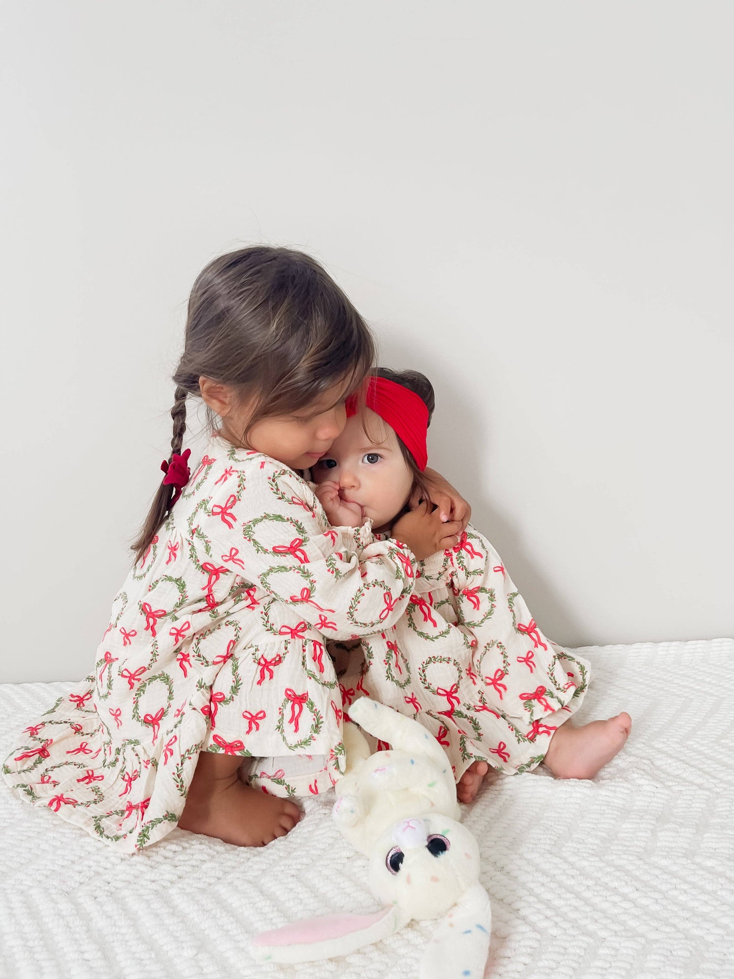 Smocked Ruffle Tiered Wreath Dress