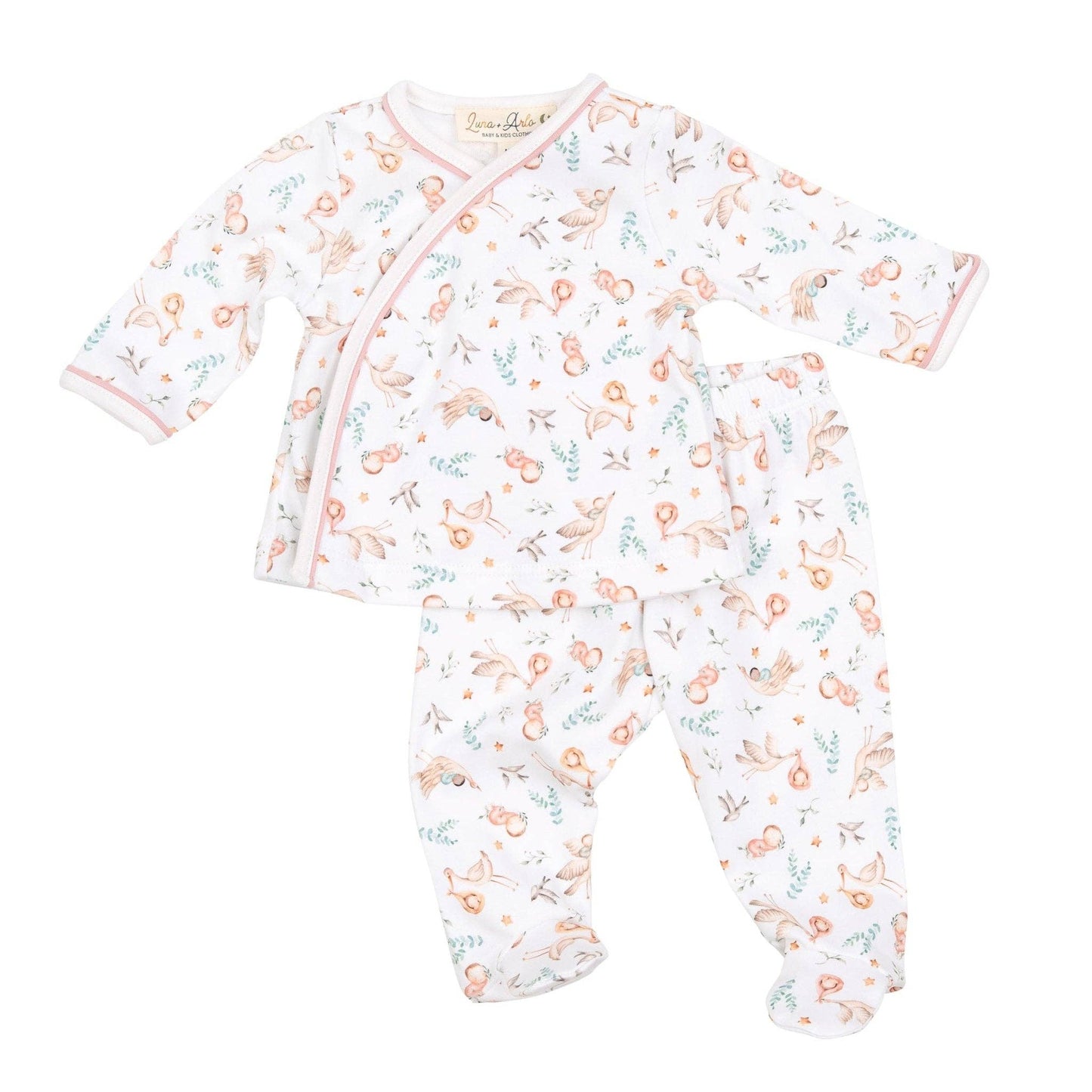 Cherished Arrivals  Footed Set