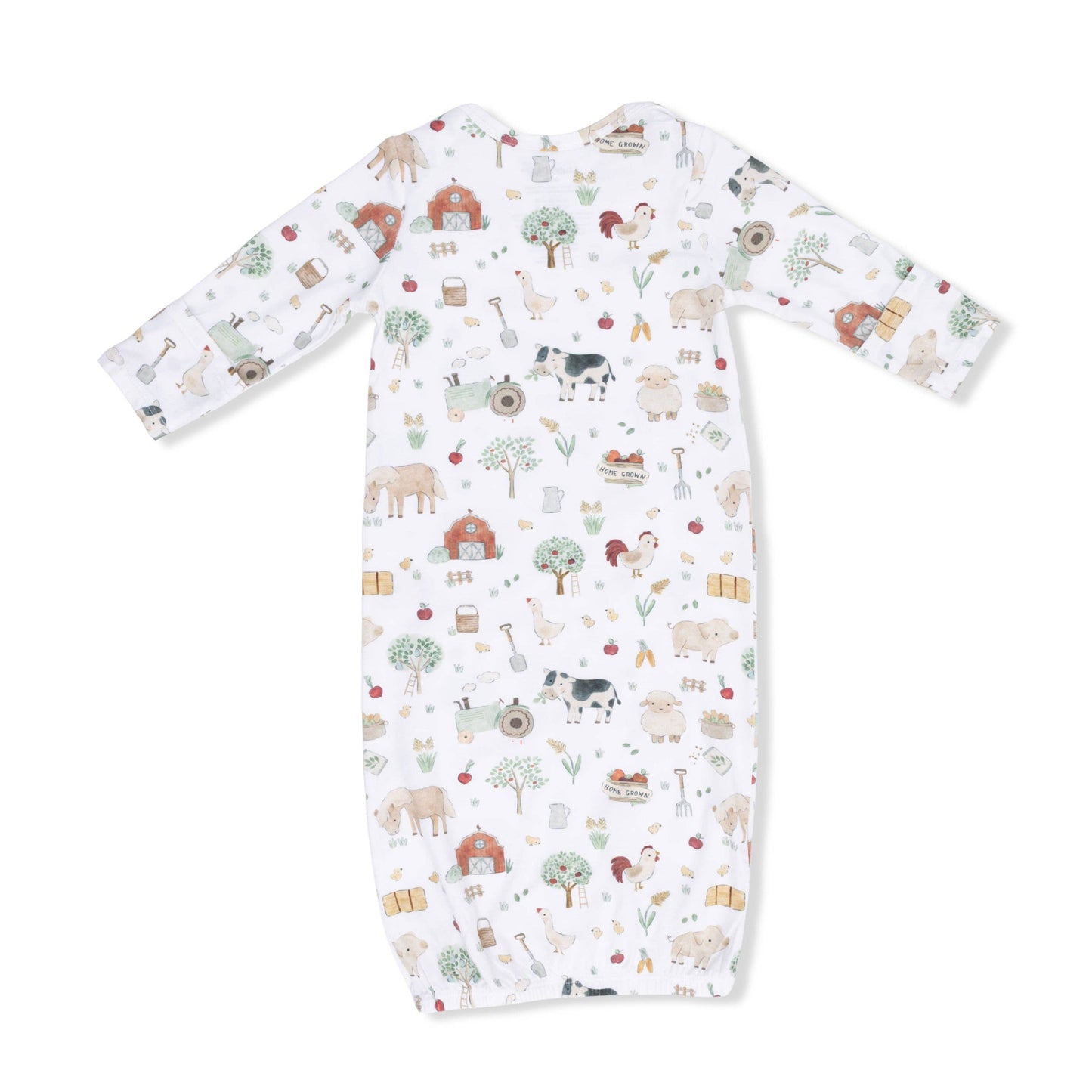 Cute Farm Animals Gown Set