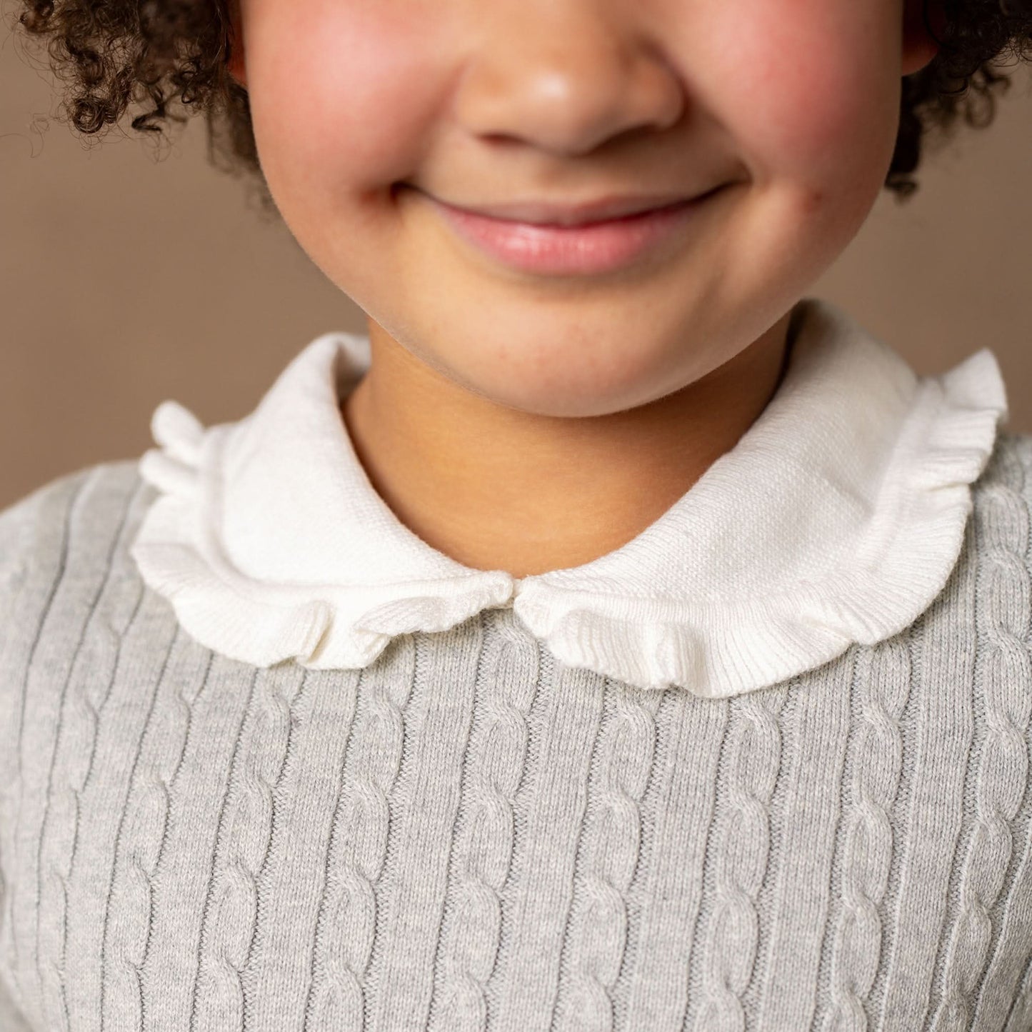 Organic Peter Pan Collar Dress Baby