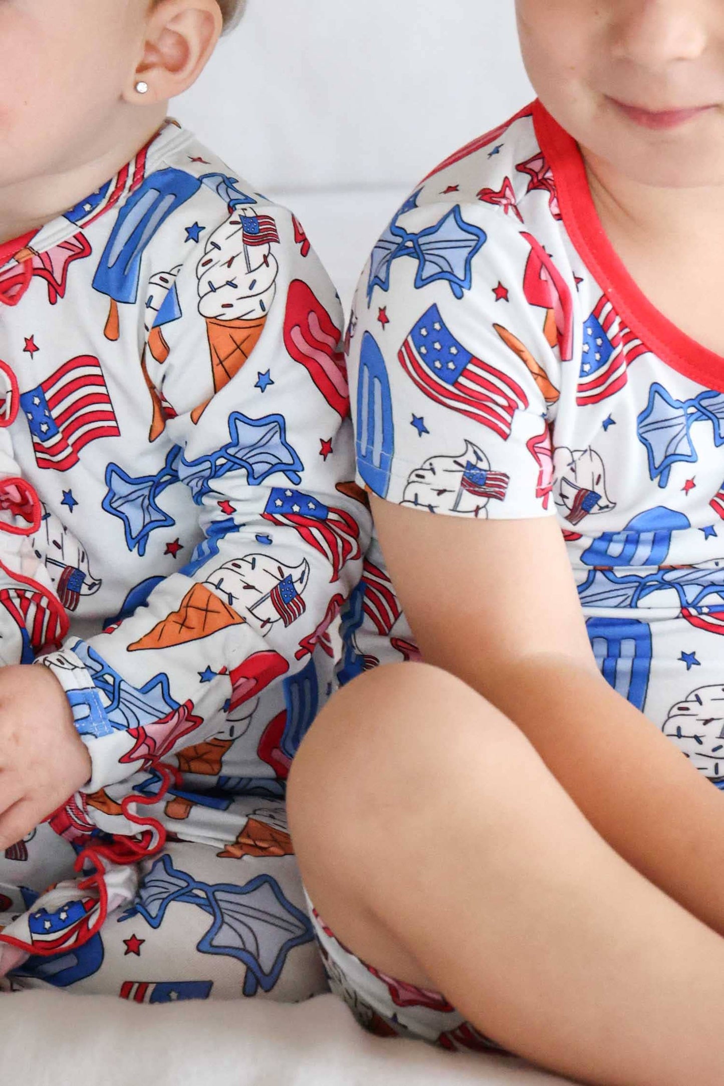 Red, White & Cool PJs
