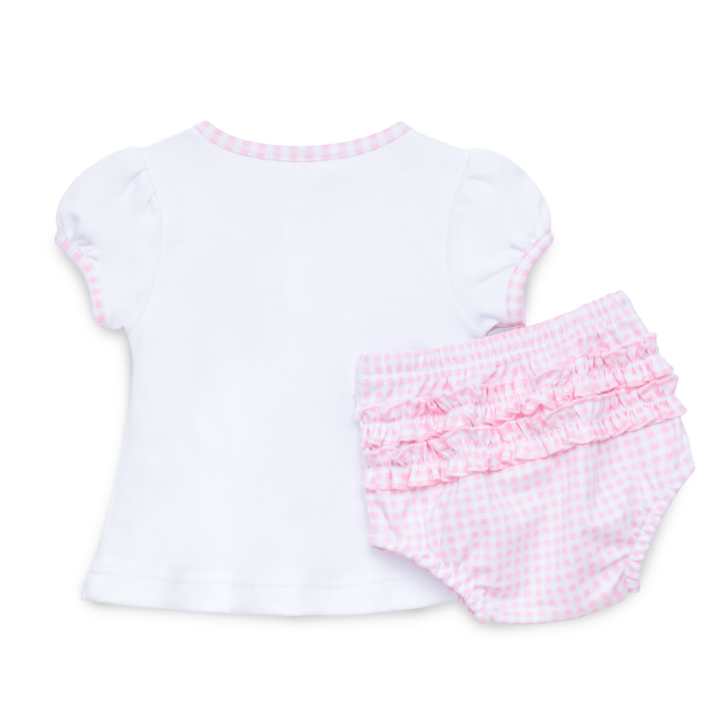 Silly Goose Pink Diaper Cover Set