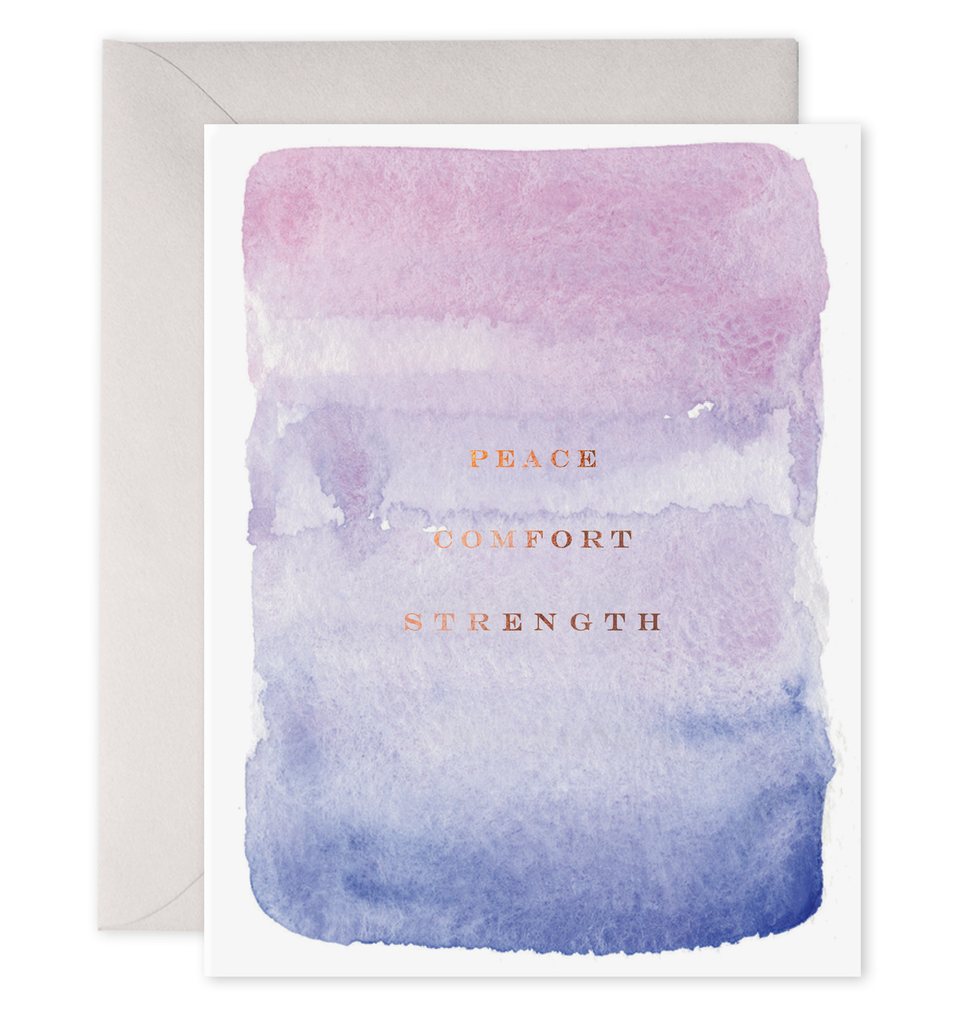 Peace Comfort Strength Card