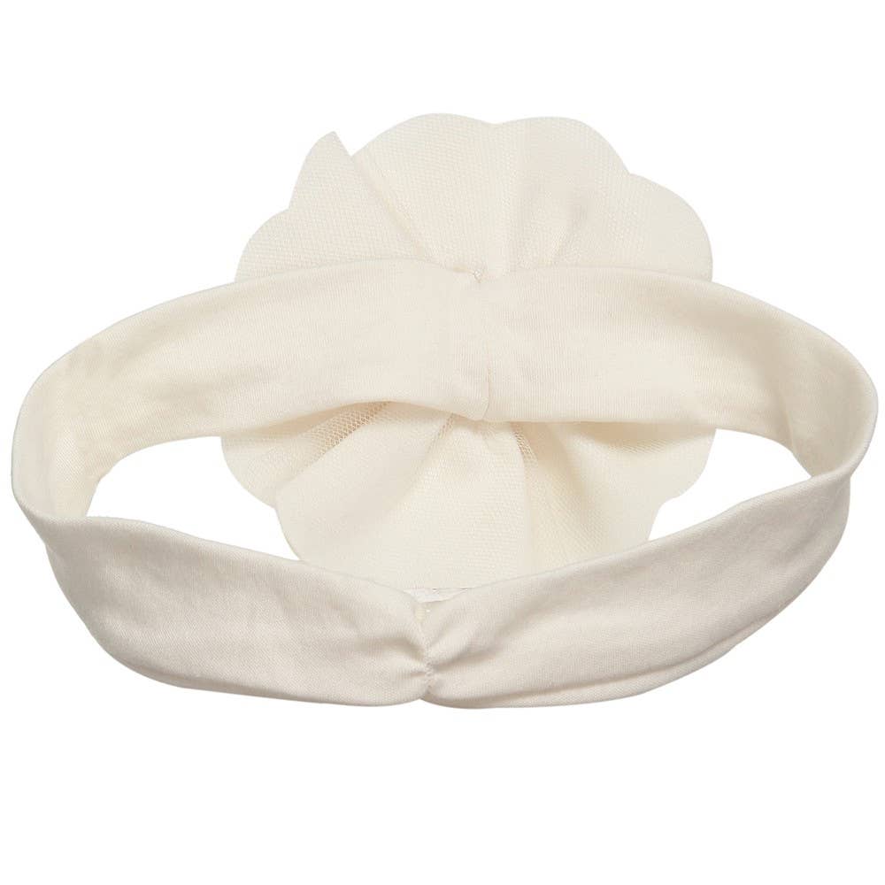 LAYETTE BASIC-Eggnog Lily Pad Headband