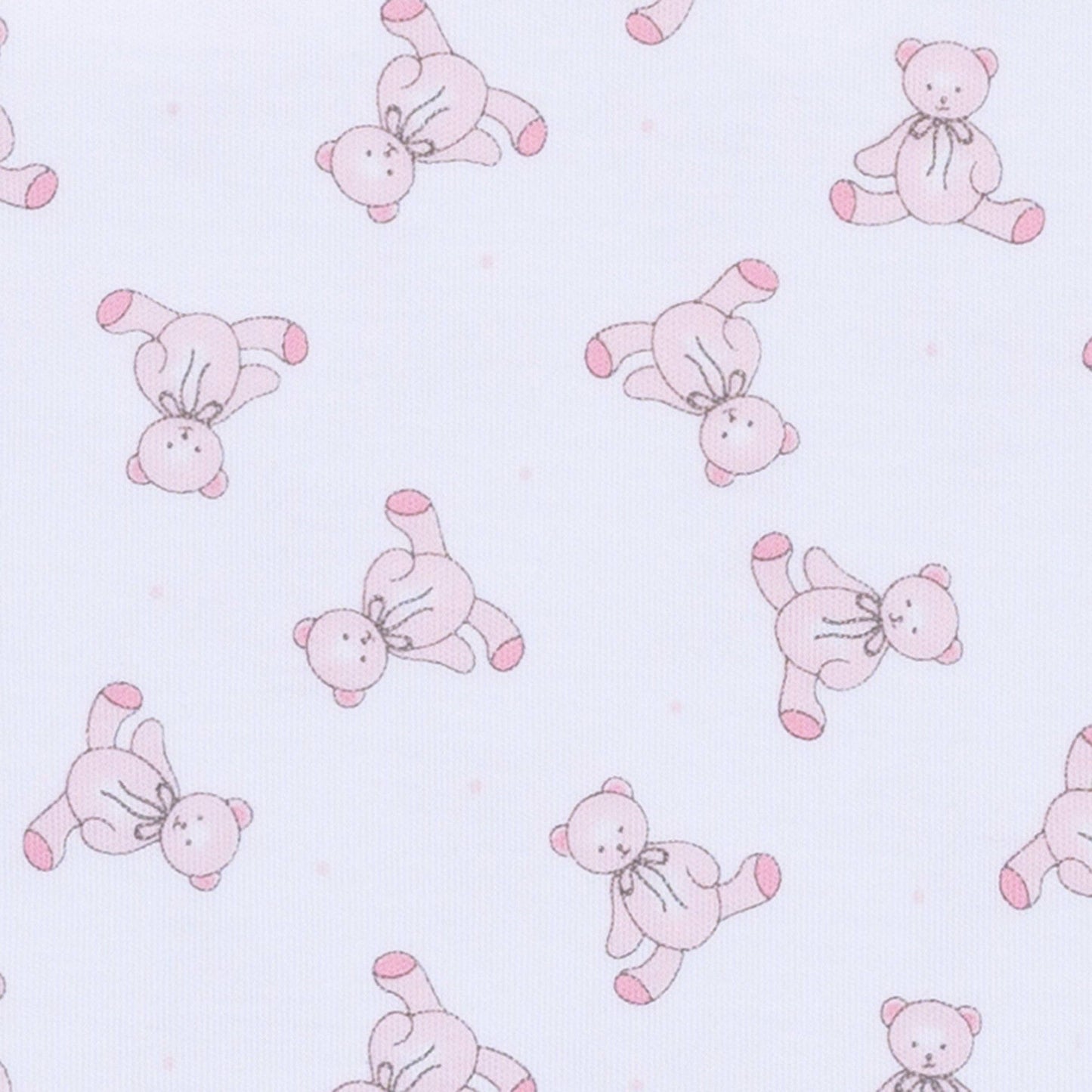 Baby's Teddy Footie Pink