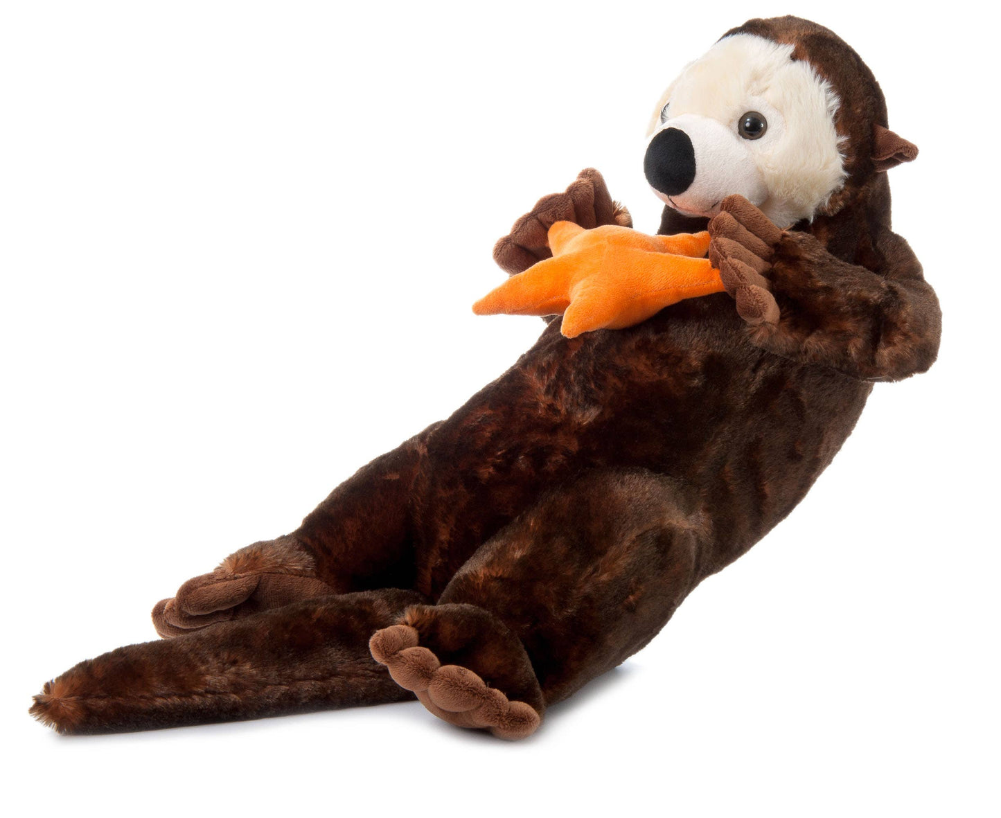 Jumbo Sea Otter with Starfish – 32"