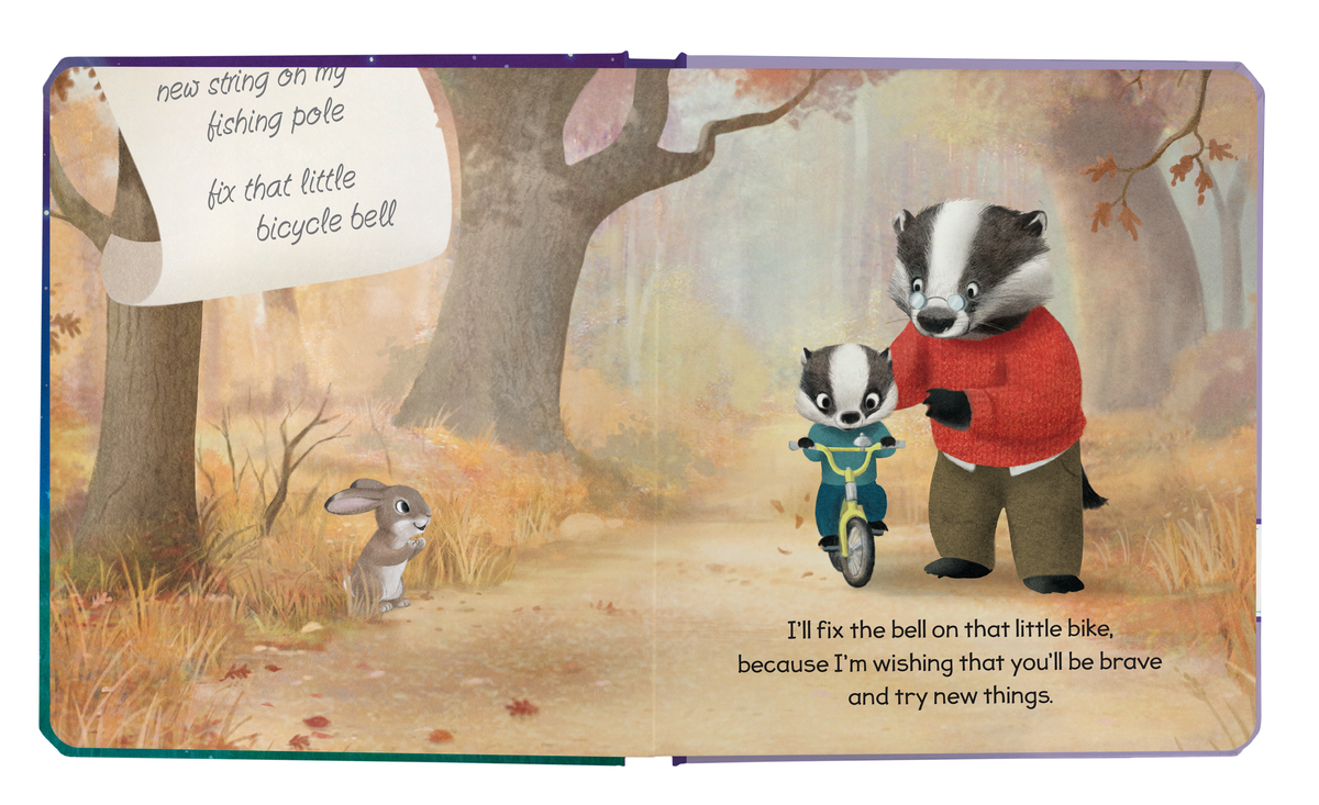 Grandpa's Wish List Keepsake Padded Book
