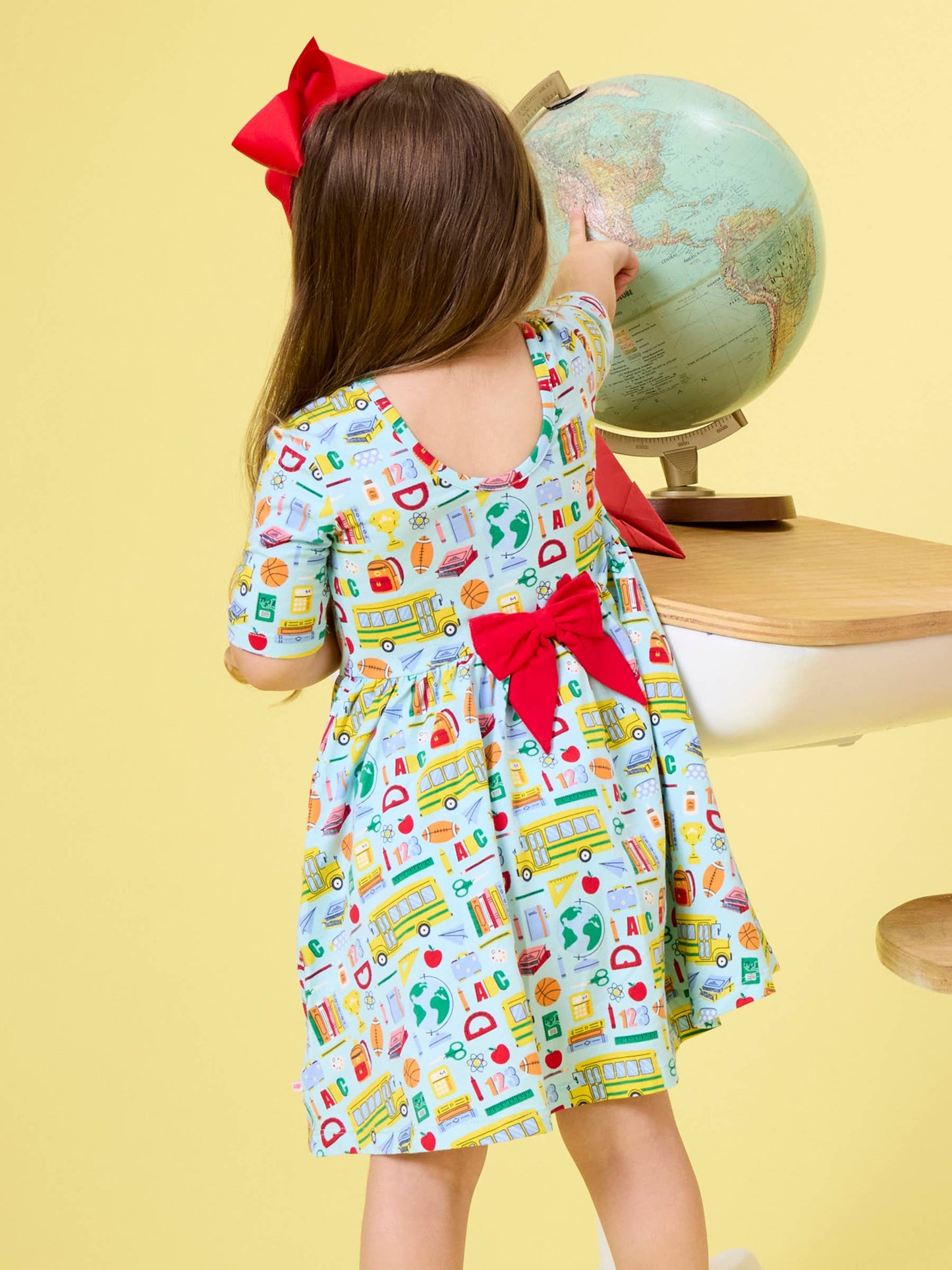 Classroom Knit Twirl Dress