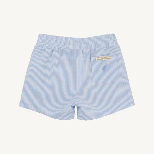 Sheffield Shorts Blue Seersucker