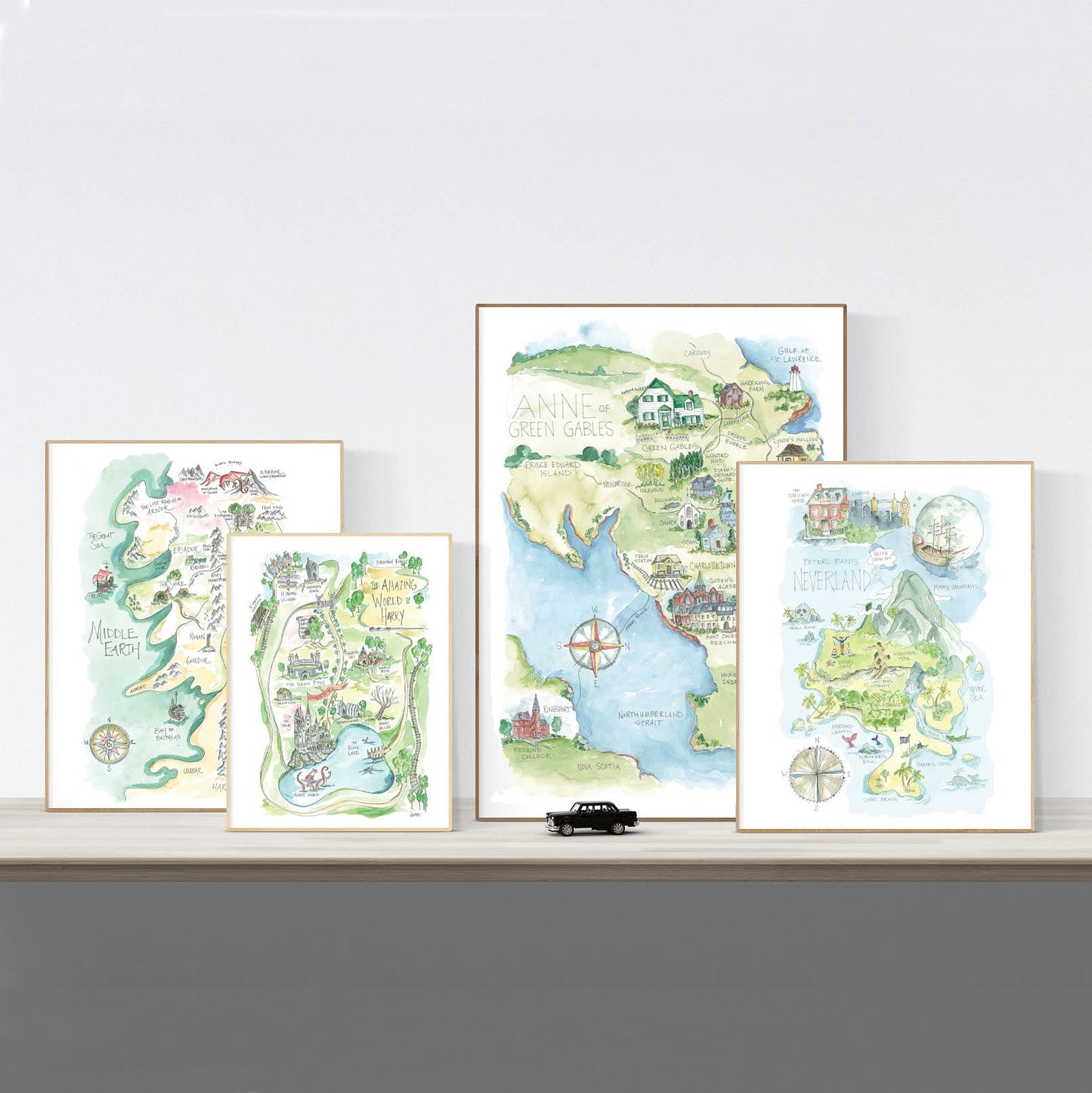 Pooh’s Hundred Acre Watercolor