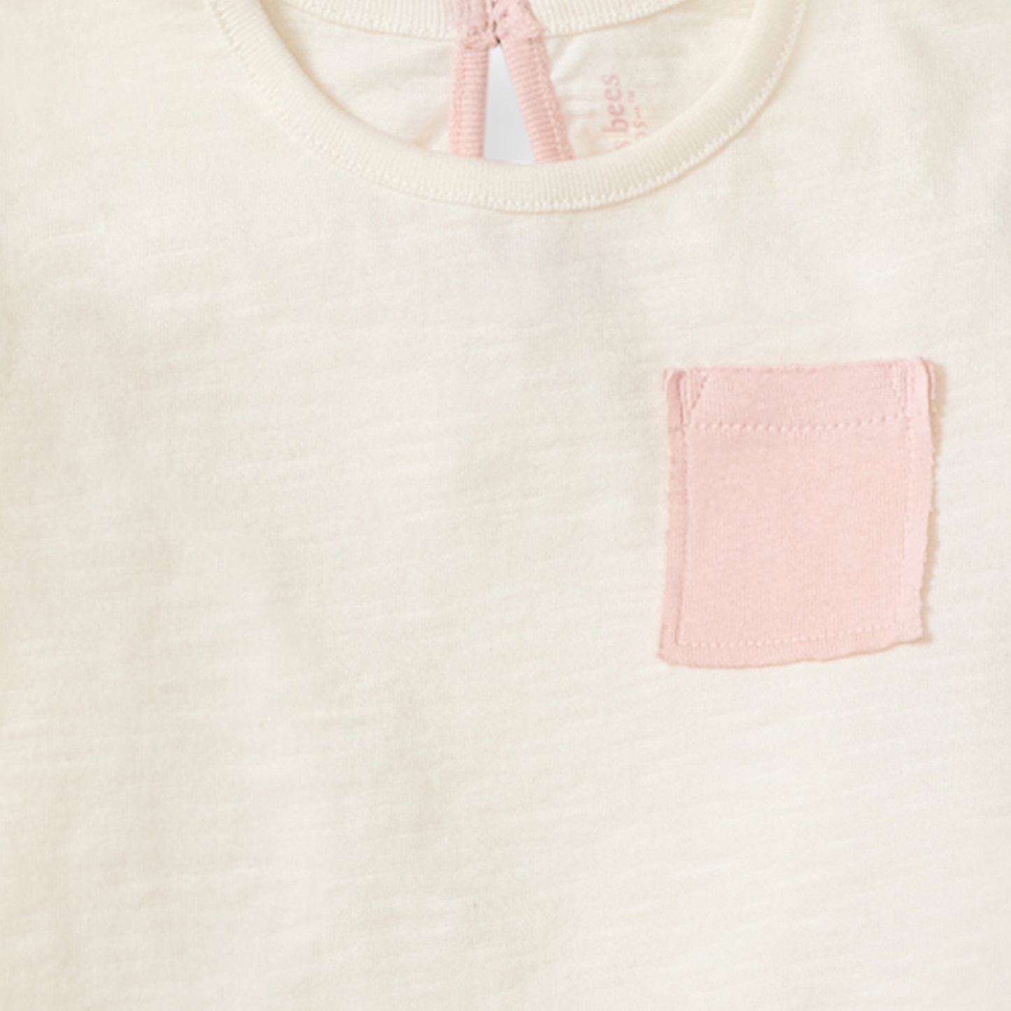 Girl Slub Pocket  Pants Set