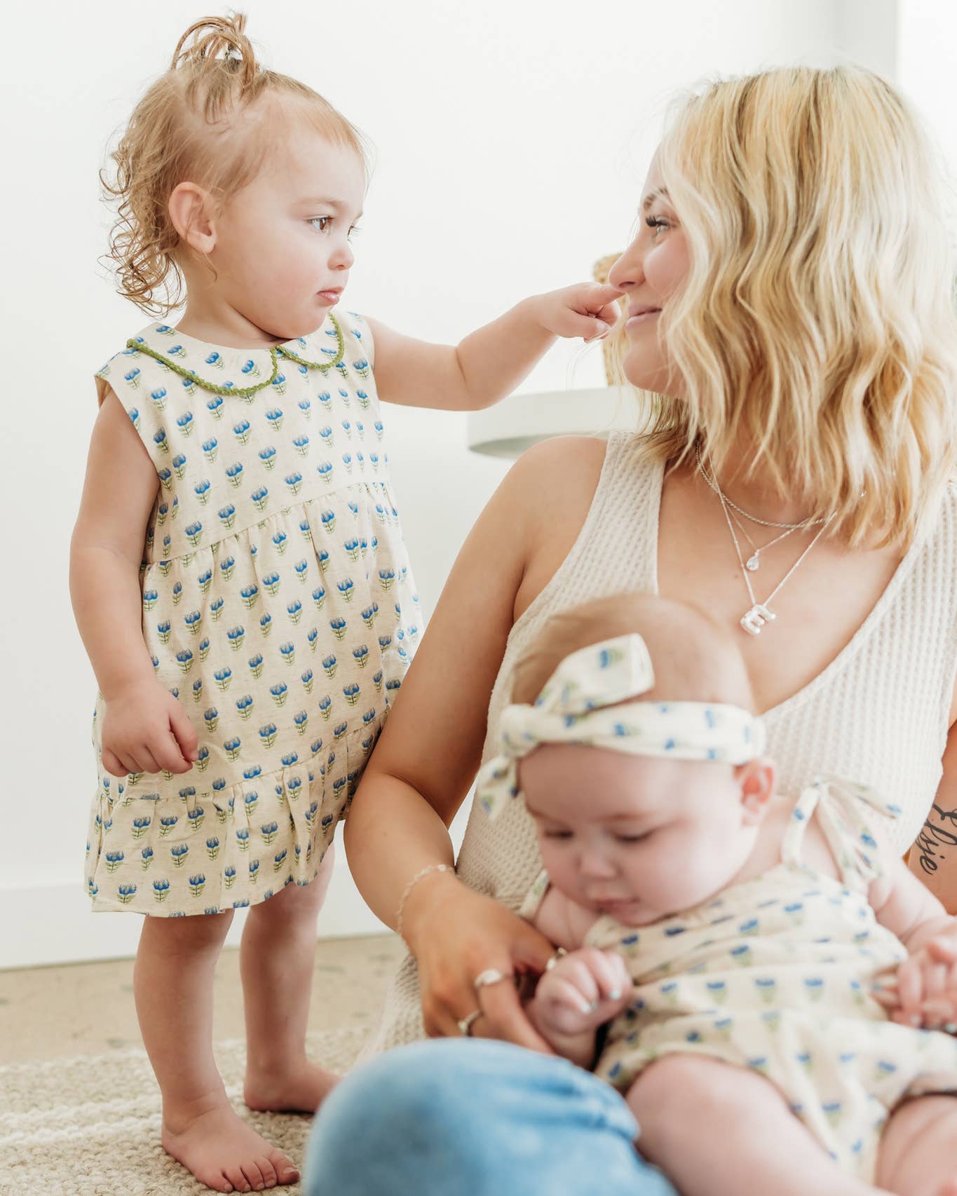 Harper Peter Pan Collar Floral Dress