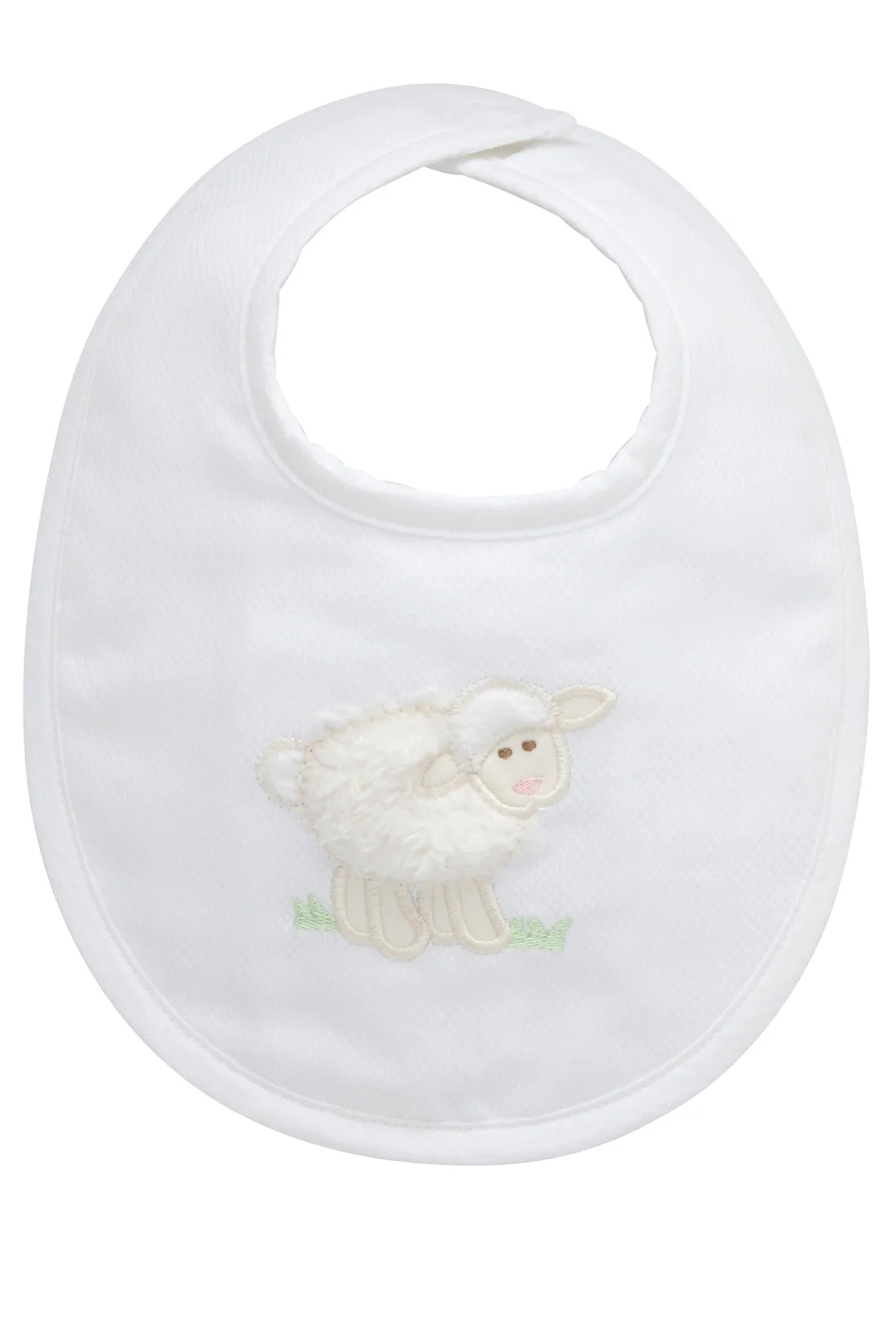 Lamb Applique Bib