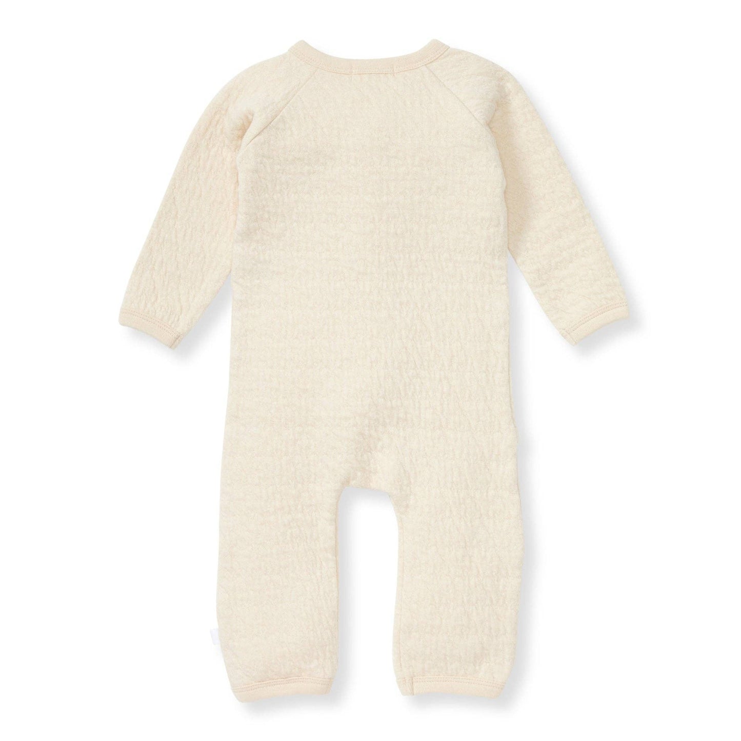 Organic Quilted Jumpsuit Oat