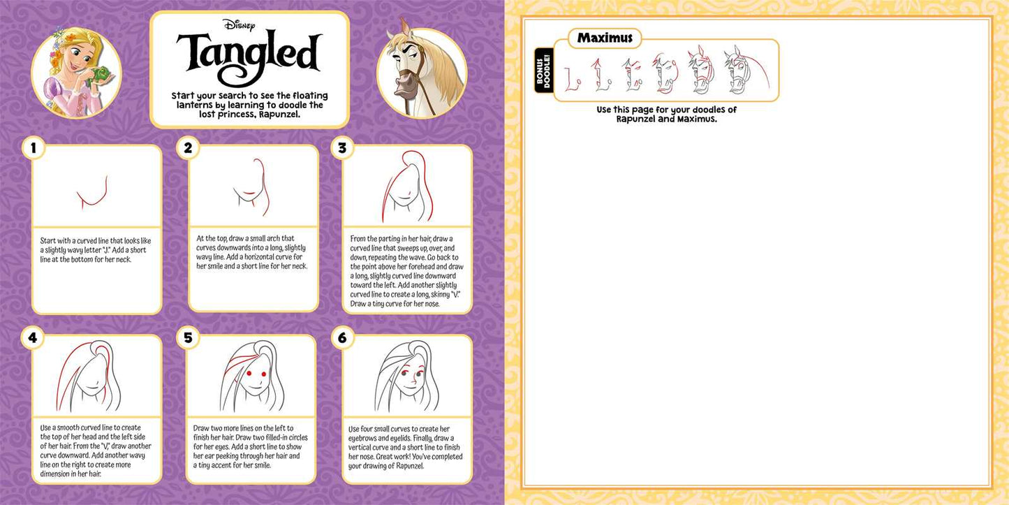 Disney Doodles: Learn to Draw Favorite Disney Characters by IglooBooks