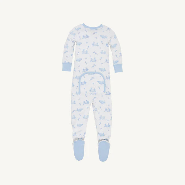 Knox Night Footed PJ in Hops
