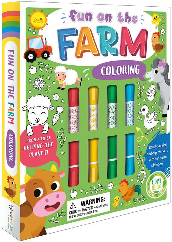 Fun on the Farm Coloring Set by IglooBooks