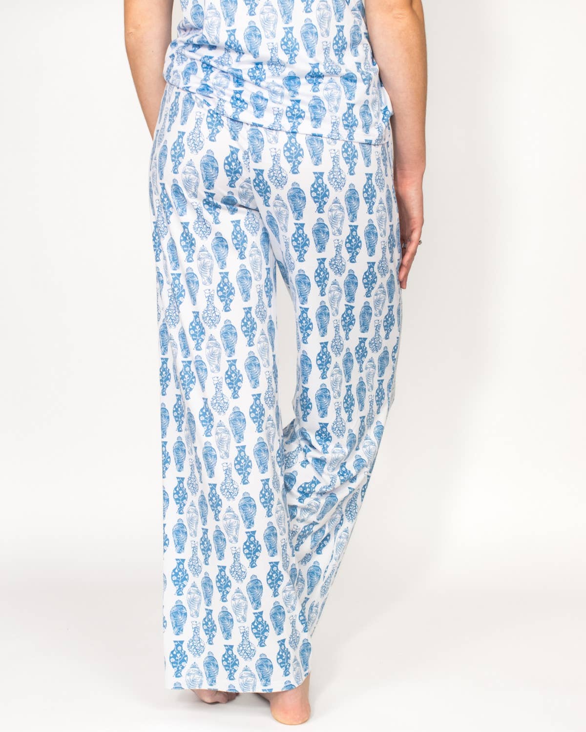 Claire Sleep Set Blue & White