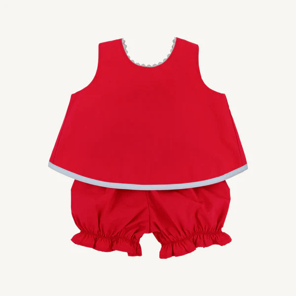 Susanne Swing Top Set Red