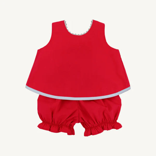 Susanne Swing Top Set Red