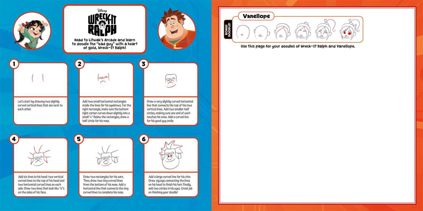 Disney Doodles: Learn to Draw Favorite Disney Characters by IglooBooks