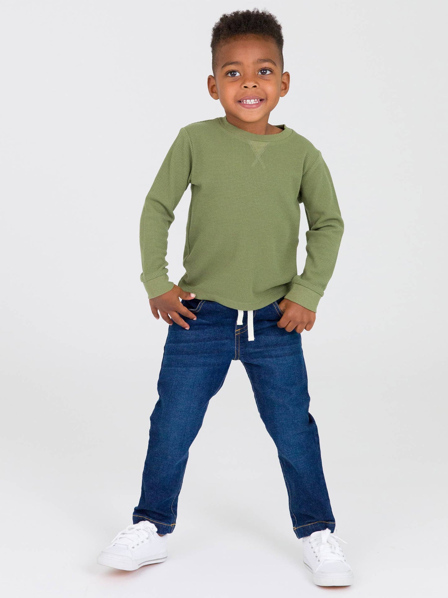 Boys Stretch Pull-on Jeans