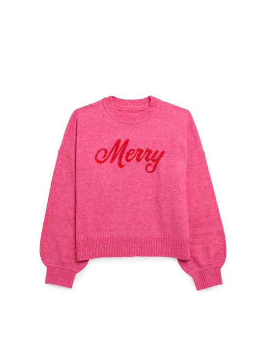 "MERRY" SWEATER