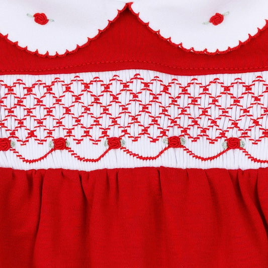 Millie Smocked Long Sleeve Dress