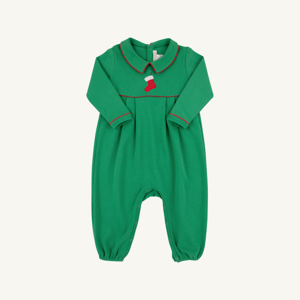 LS Bradford Romper Kiawah Stocking