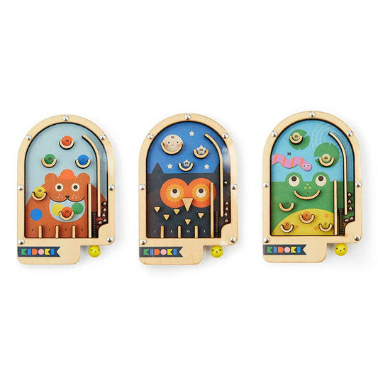 Asst Wooden Pinball Game