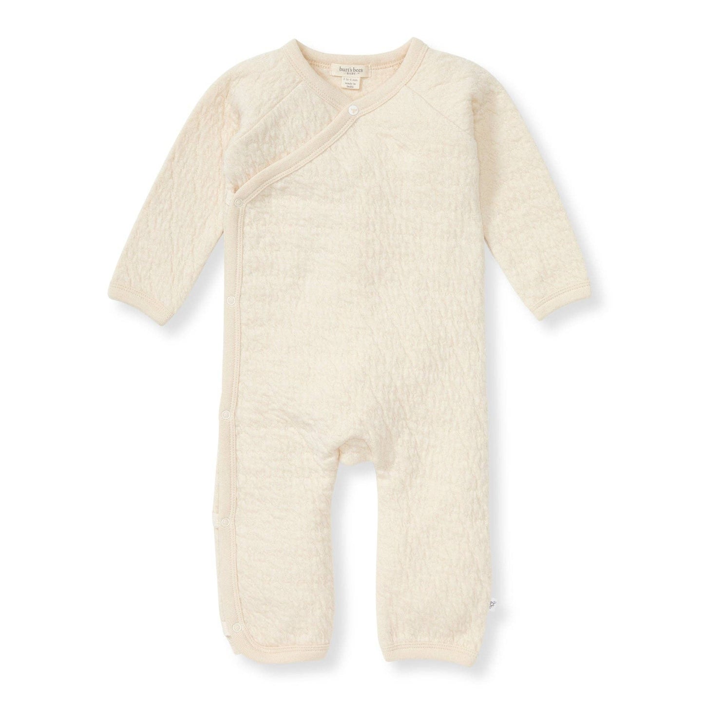 Organic Quilted Jumpsuit Oat