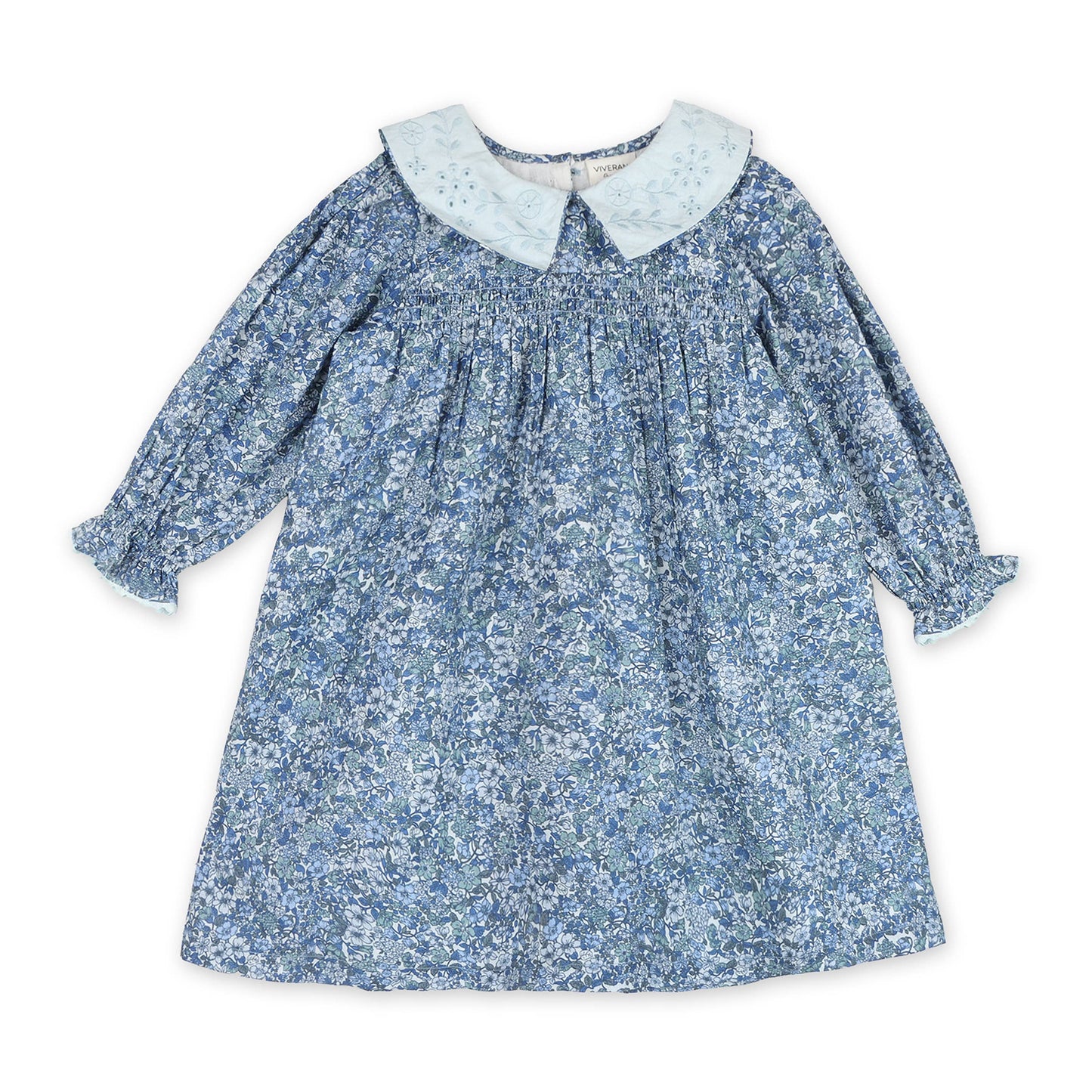 Kate Embroidered Collar Dress