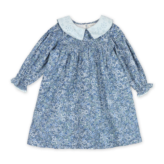 Kate Embroidered Collar Dress