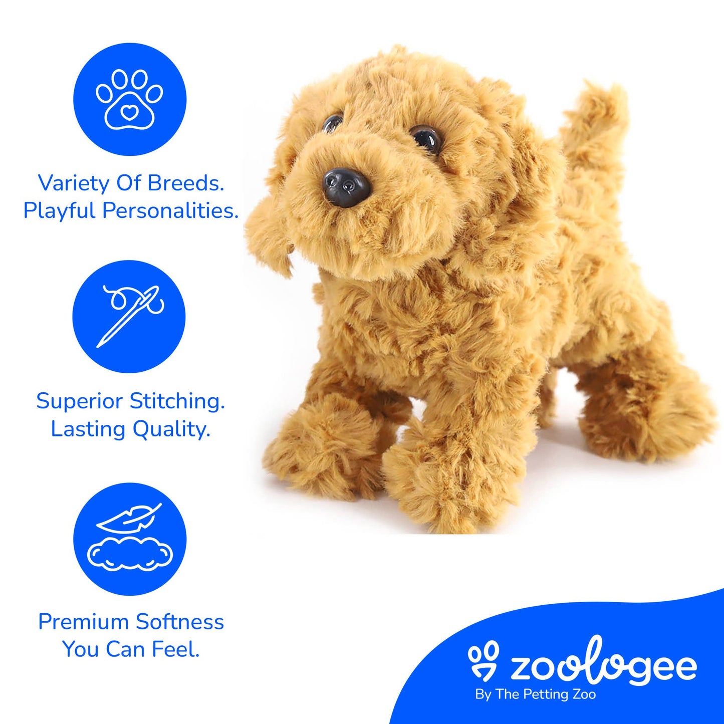 Golden Labradoodle Plush