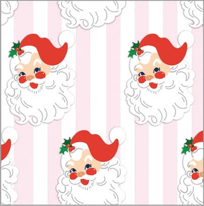 Continuous Roll Gift Wrap | Santa Cabana Stripes