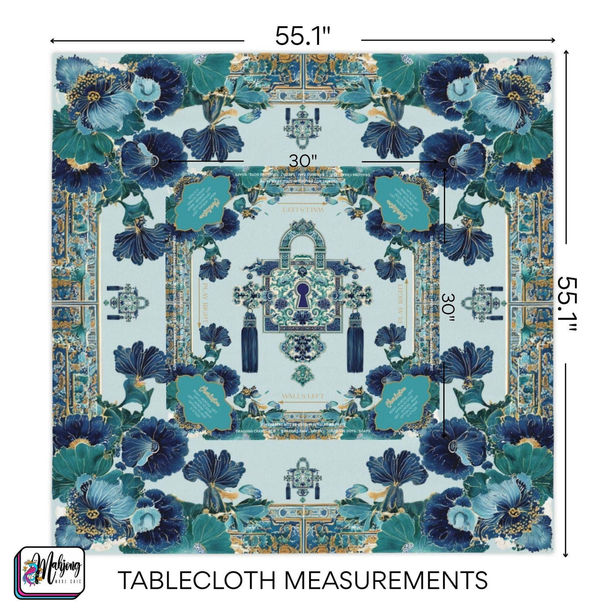 Mahjong Tablecloth Charleston Rules