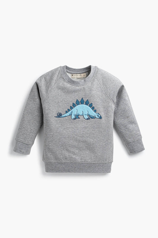 Dino Embroidery Sweatshirt
