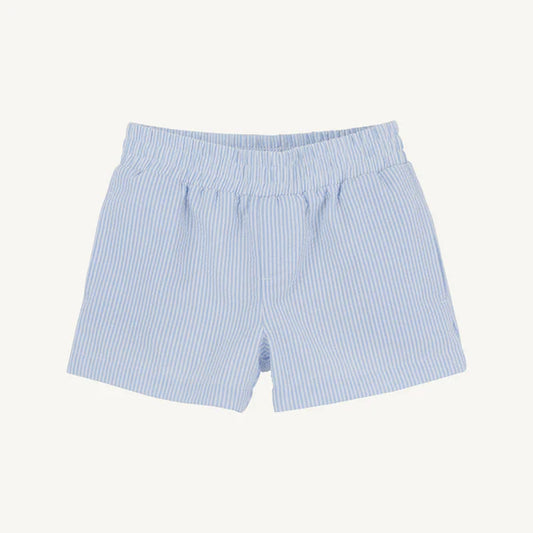 Sheffield Shorts Blue Seersucker