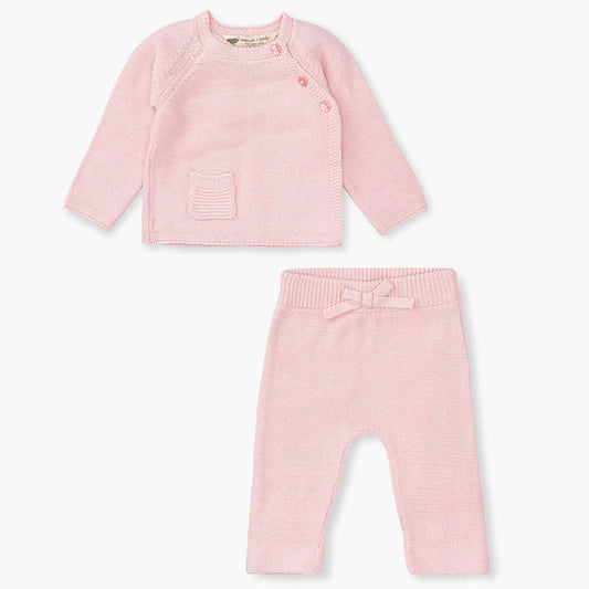 Little Darling Sweater Set Pink