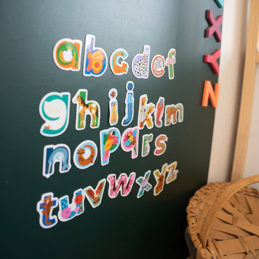 8 A to Z Restickable Alphabet8