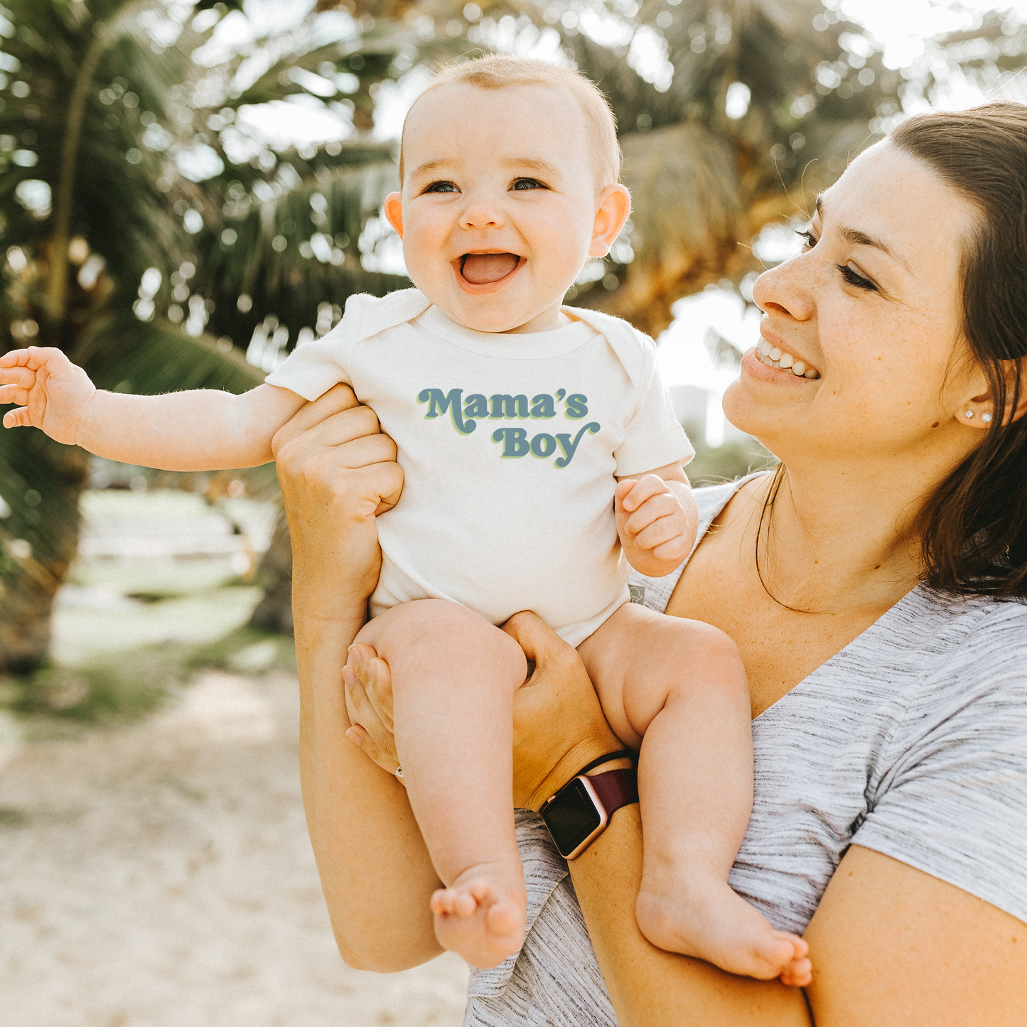Mama's Boy Organic Onesie