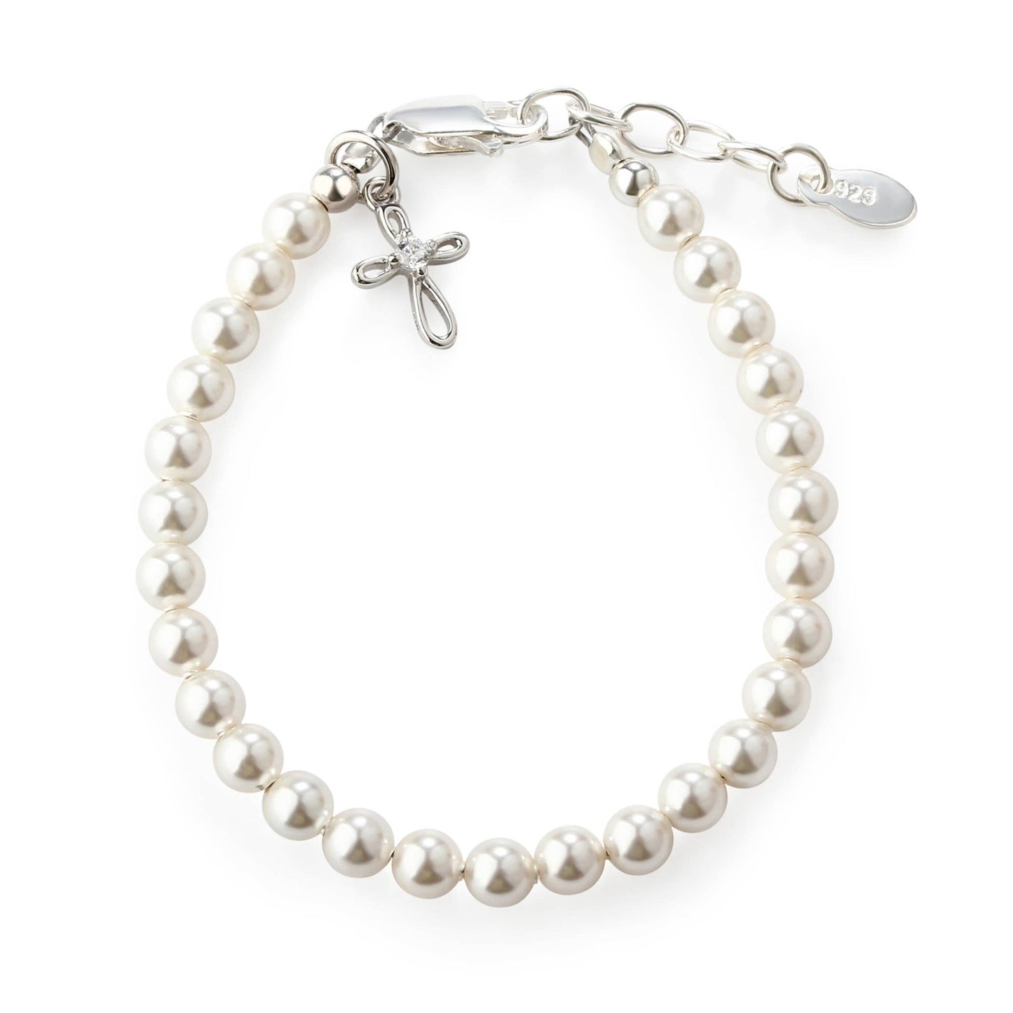 Cross Pearl Bracelet