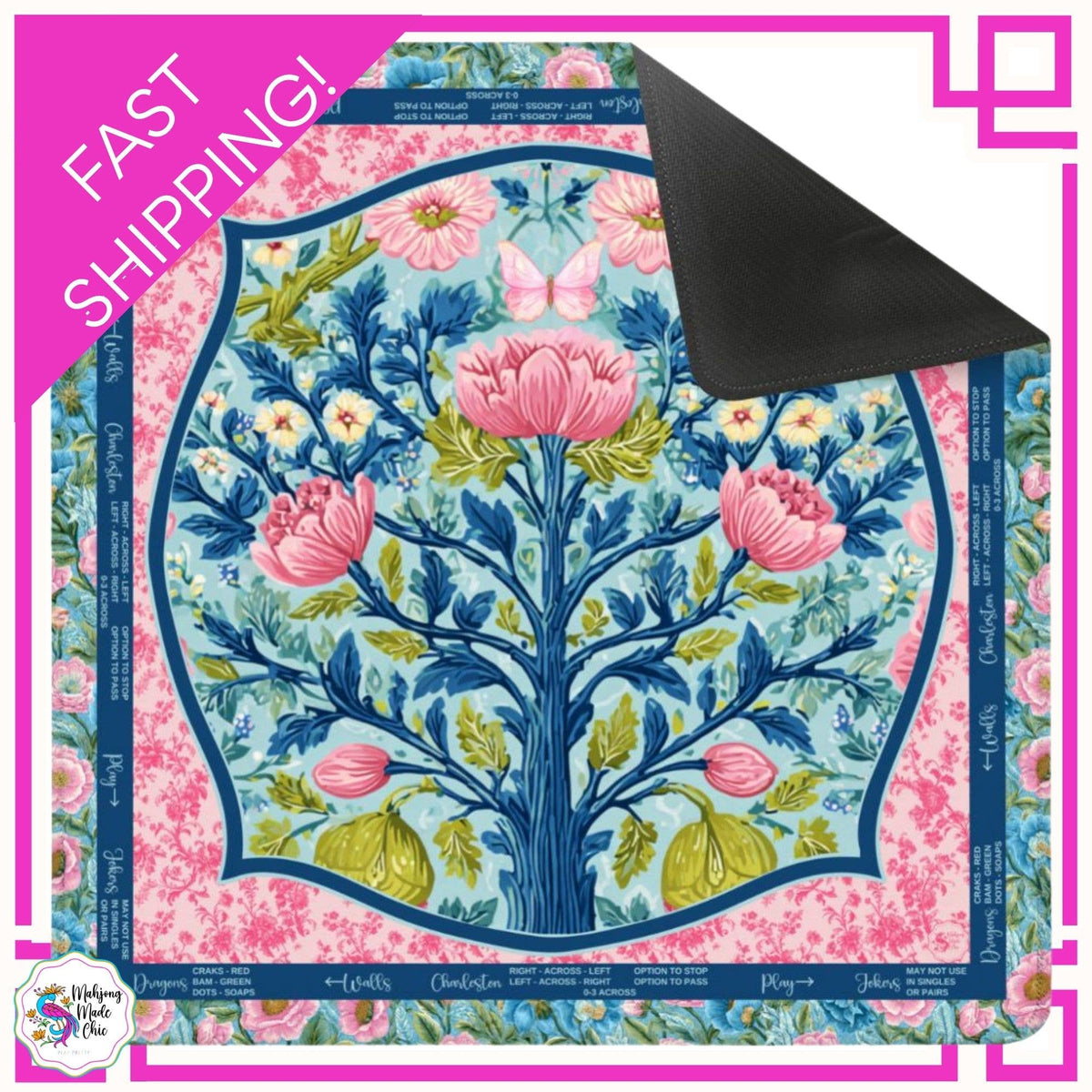 Garden Majesty Mahjong Mat