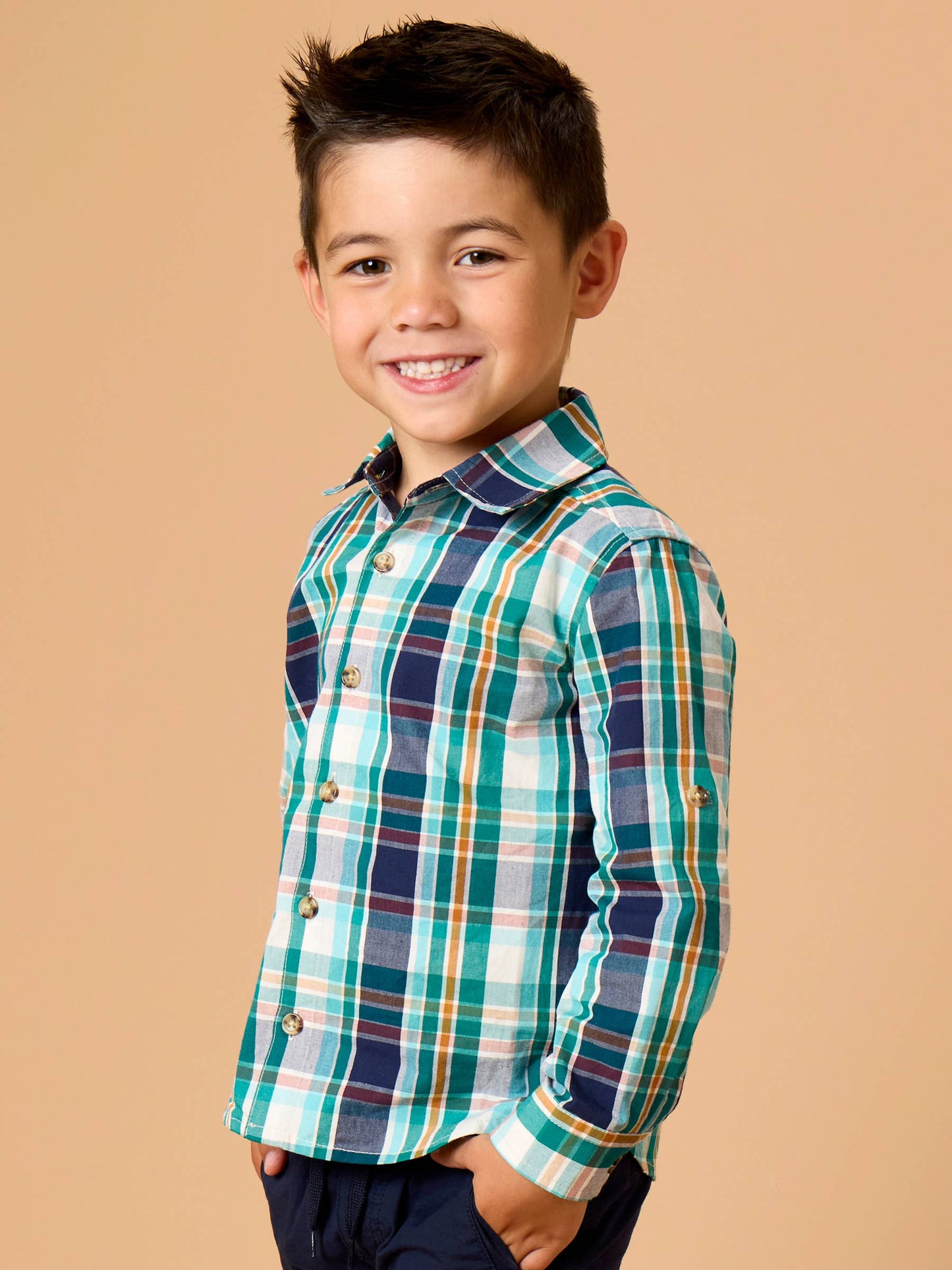 Forrest Plaid Button Down Shirt