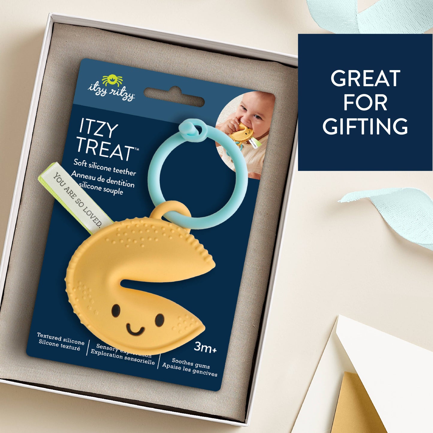 Fortune Cookie Itzy Teether